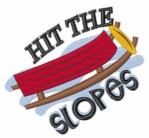 Picture of Hit The Slopes Machine Embroidery Design