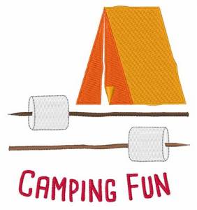 Picture of Camping Fun Machine Embroidery Design