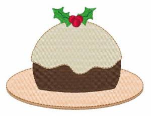 Picture of Christmas Cake Machine Embroidery Design