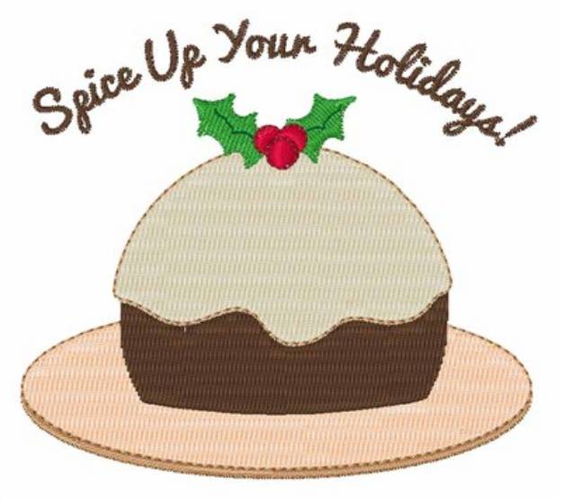 Picture of Spice Up Holidays Machine Embroidery Design