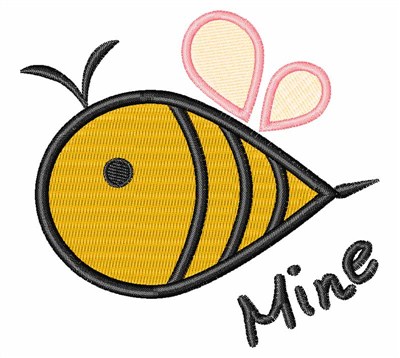 Be Mine Valentine Machine Embroidery Design