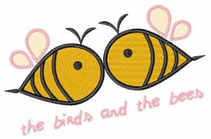 Picture of Birds And The Bees Machine Embroidery Design