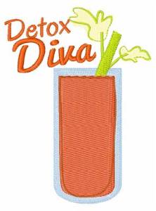 Picture of Detox Diva Machine Embroidery Design