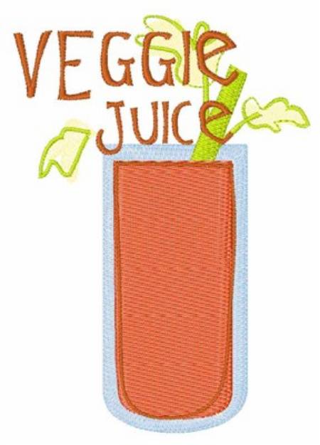 Picture of Veggie Juice Machine Embroidery Design
