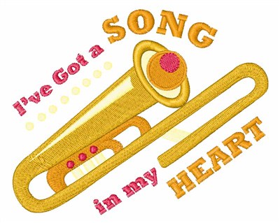 Song In My Heart Machine Embroidery Design