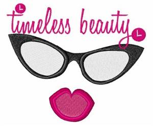 Picture of Timeless Beauty Lips Eyewear Machine Embroidery Design