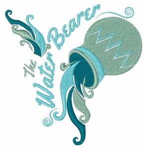 Picture of The Water Bearer Machine Embroidery Design