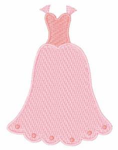 Picture of Wedding Gown Machine Embroidery Design