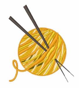Picture of Knitting Needles Machine Embroidery Design