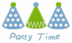 Picture of Party Time Hats Machine Embroidery Design
