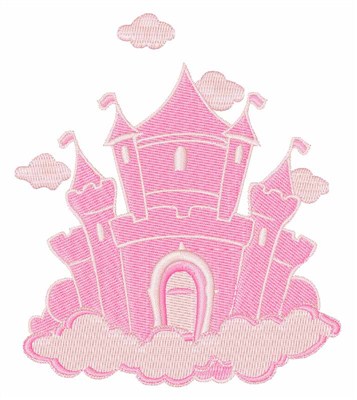 Fairy Castle Machine Embroidery Design