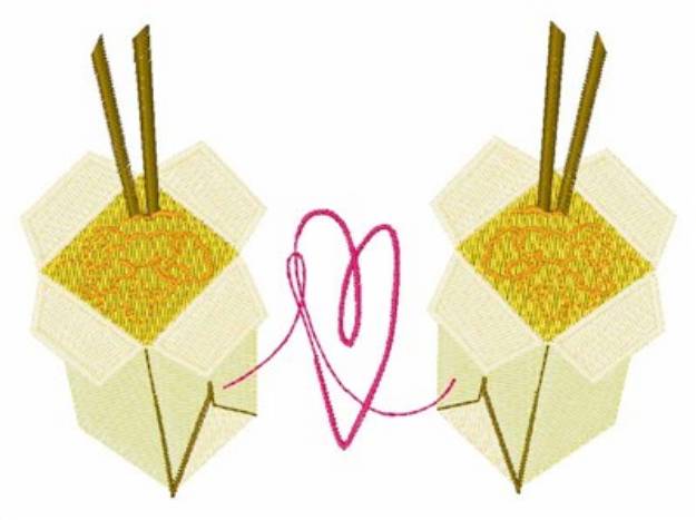 Picture of Chinese Takeout Machine Embroidery Design