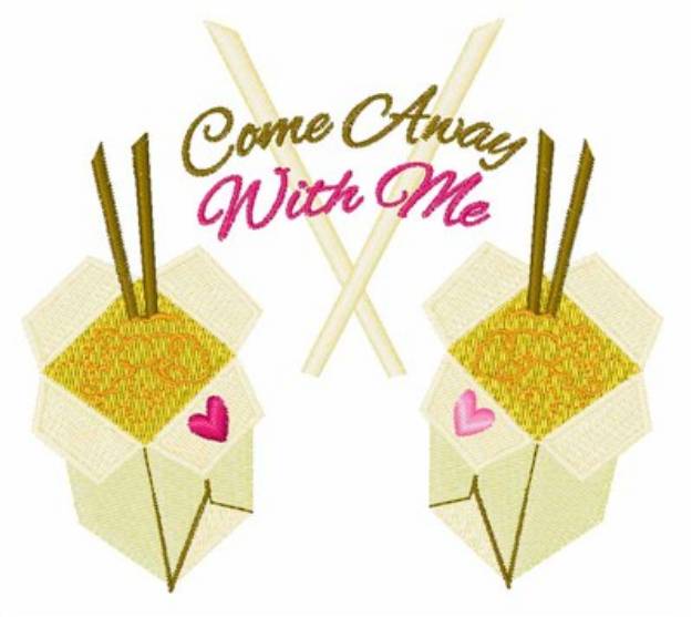 Picture of Come Away With Me Machine Embroidery Design
