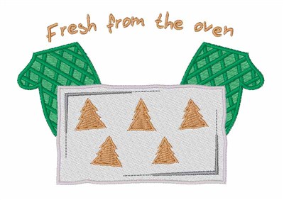 Fresh From The Oven Machine Embroidery Design