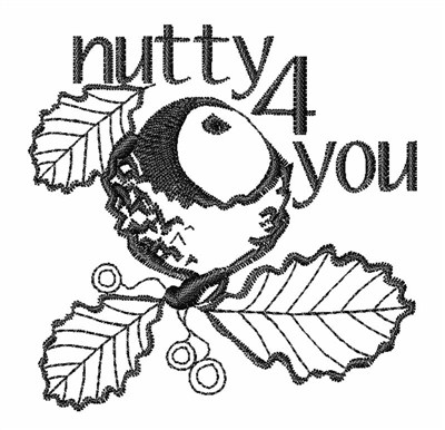 Nutty 4 You Machine Embroidery Design