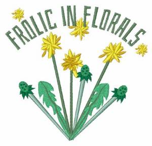 Picture of Frolic In Florals Machine Embroidery Design