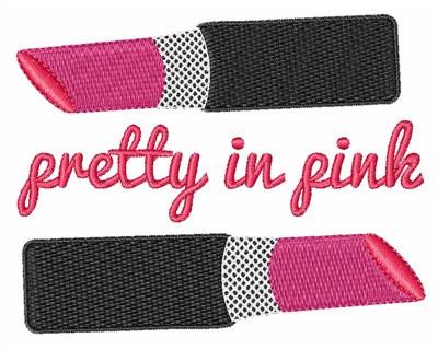 Pretty In Pink Machine Embroidery Design