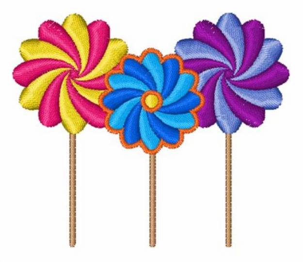 Picture of Candy Lollipop   Machine Embroidery Design