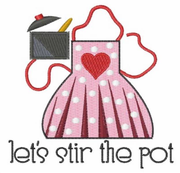 Picture of Stir The Pot Machine Embroidery Design