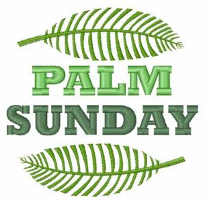Picture of Palm Sunday Machine Embroidery Design