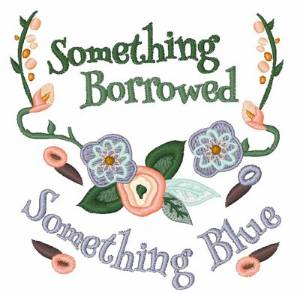 Picture of Something Borrowed Machine Embroidery Design