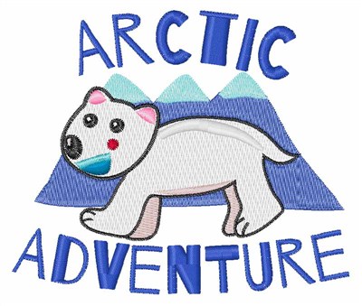 Arctic Adventure Machine Embroidery Design