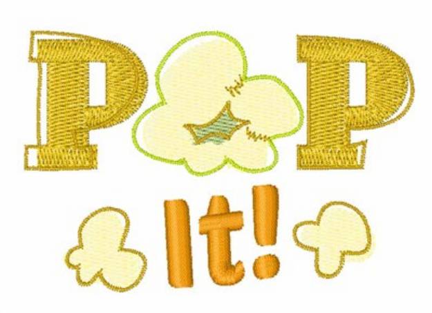Picture of Pop It Machine Embroidery Design