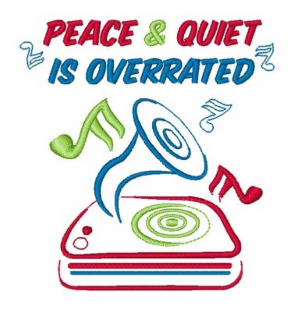 Picture of Peace & Quiet Machine Embroidery Design