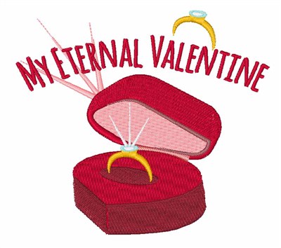 My Eternal Valentine Machine Embroidery Design