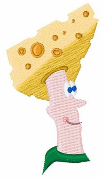 Picture of Cheese Head Machine Embroidery Design