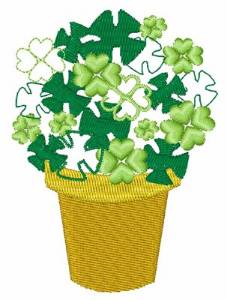 Picture of Shamrocks Machine Embroidery Design