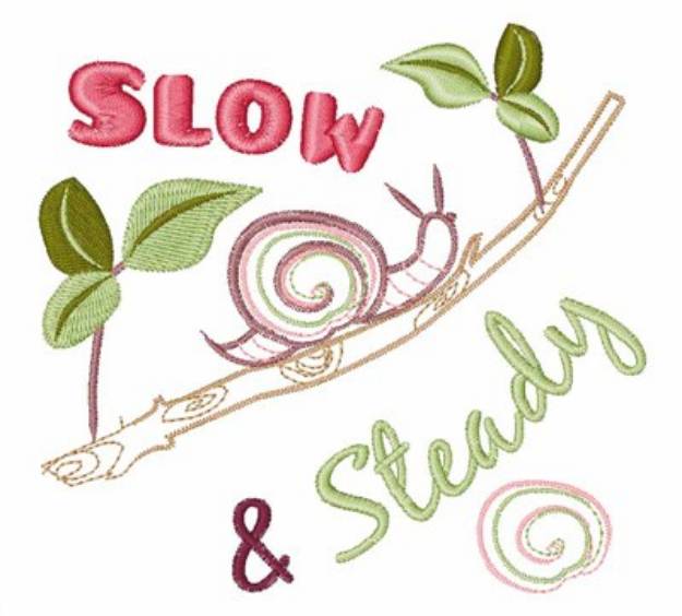 Picture of Slow & Steady Machine Embroidery Design