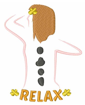 Relax Machine Embroidery Design
