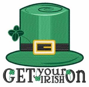 Picture of Get Your Irish On Machine Embroidery Design