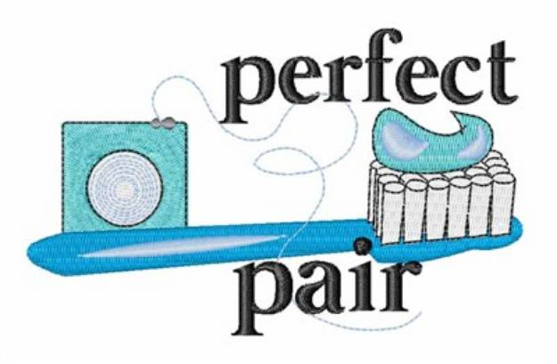 Picture of Perfect Pair Machine Embroidery Design