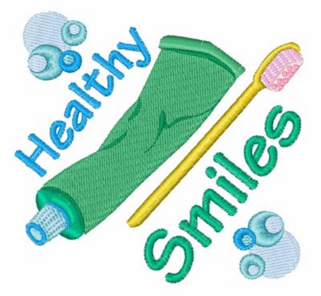 Picture of Healthy Smiles Machine Embroidery Design