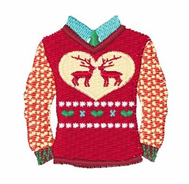 Picture of Ugly Christmas Sweater Machine Embroidery Design