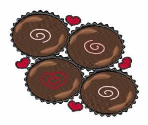 Picture of Chocolates Machine Embroidery Design