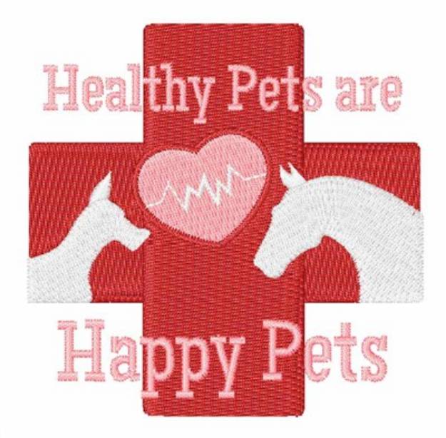 Picture of Healthy Pets Machine Embroidery Design
