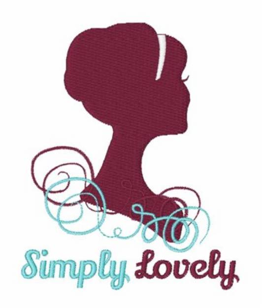 Picture of Simply Lovely Machine Embroidery Design