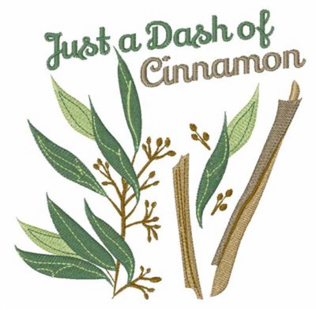 Picture of Dash Of Cinnamon Machine Embroidery Design