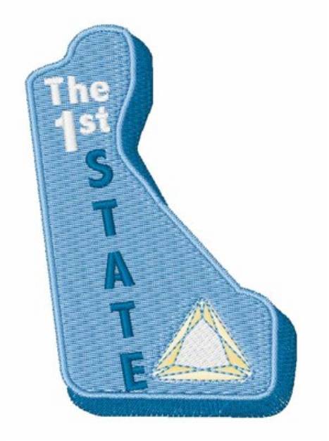 Picture of 1st State Machine Embroidery Design