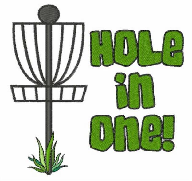 Picture of Hole In One Machine Embroidery Design
