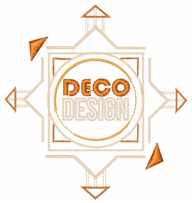 Deco Design Machine Embroidery Design