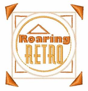 Picture of Roaring Retro Machine Embroidery Design