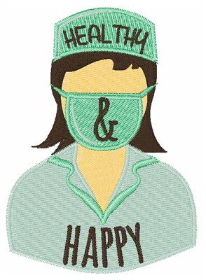 Healthy & Happy Machine Embroidery Design