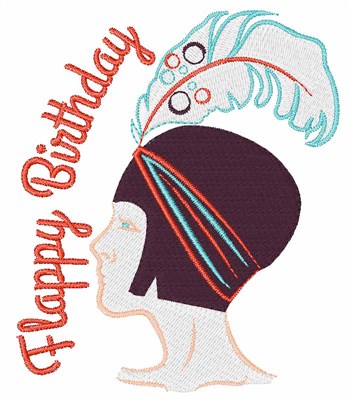 Happy Birthday Machine Embroidery Design