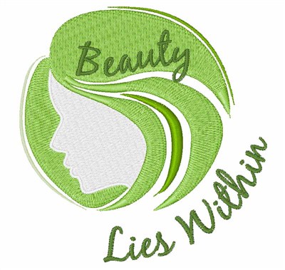 Beauty Lies Within Machine Embroidery Design