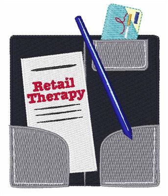 Retail Therapy Machine Embroidery Design