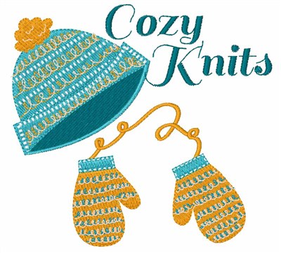 Cozy Knits Machine Embroidery Design